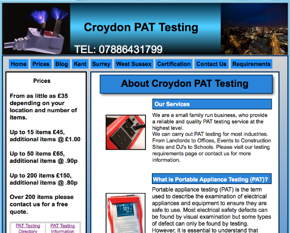 Croydon PAT Testing