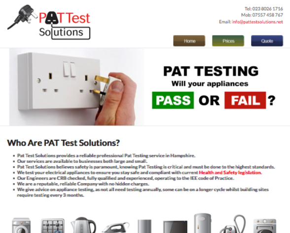 The PAT Directory - PAT Testing companies in Hampshire